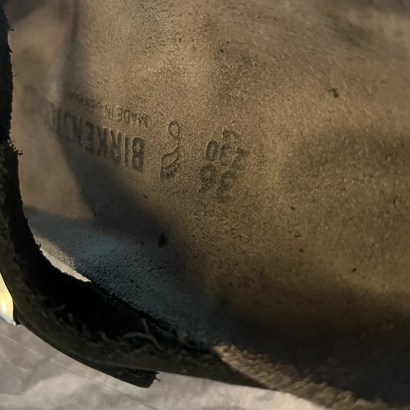 RARE Birkenstock Gizeh High Flower Sandals Ankle Straps Size euro36/us6 - Picture 9 of 10